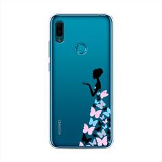 Чехол Awog "Платье из бабочек" для Huawei Y6 2019
