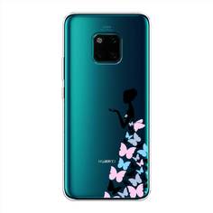 Чехол Awog "Платье из бабочек" для Huawei Mate 20 Pro