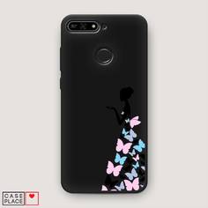 Чехол Awog "Платье из бабочек" для Honor 7A Pro
