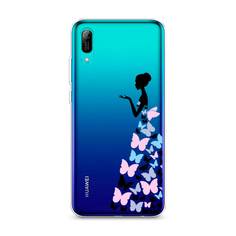 Чехол Awog "Платье из бабочек" для Huawei Y6 Pro (Prime) 2019