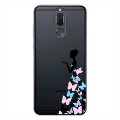 Чехол Awog "Платье из бабочек" для Huawei Nova 2i