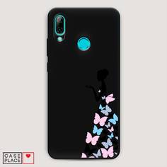 Чехол Awog "Платье из бабочек" для Huawei P Smart 2019