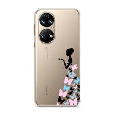 Чехол Awog "Платье из бабочек" для Huawei P50