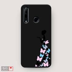 Чехол Awog "Платье из бабочек" для Honor 10i