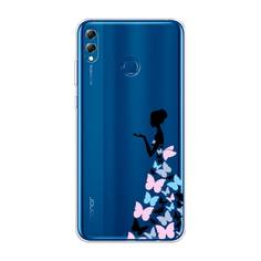 Чехол Awog "Платье из бабочек" для Honor 8X Max