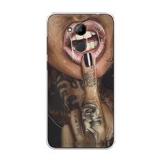 Чехол Awog "Девушка с татуировками" для Honor 6C Pro
