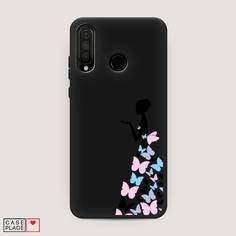 Чехол Awog "Платье из бабочек" для Honor 20S