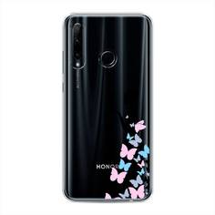 Чехол Awog "Платье из бабочек" для Honor 10i