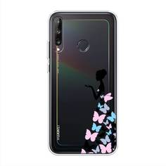 Чехол Awog "Платье из бабочек" для Huawei Y7p