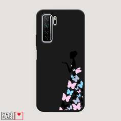 Чехол Awog "Платье из бабочек" для Huawei P40 lite 5G