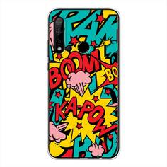 Чехол Awog "Постер pop art" для Huawei Nova 5i