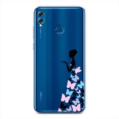 Чехол Awog "Платье из бабочек" для Honor 8X