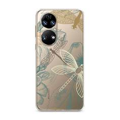 Чехол Awog "Тени стрекоз" для Huawei P50