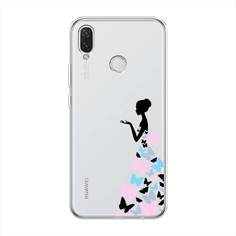 Чехол Awog "Платье из бабочек" для Huawei P Smart Plus