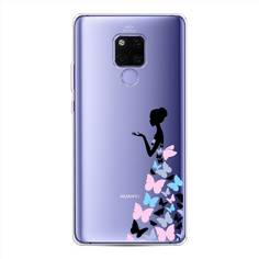 Чехол Awog "Платье из бабочек" для Huawei Mate 20X