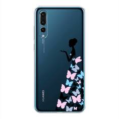 Чехол Awog "Платье из бабочек" для Huawei P20 Pro