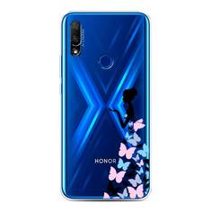 Чехол Awog "Платье из бабочек" для Honor 9X