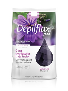 Воск для депиляции Depilflax Мальва 1 кг