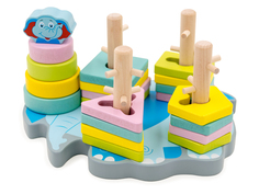 Пирамидка логическая Sima-land Слоник