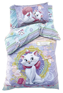 Комплект постельного белья Disney Милашка Мари Разноцветный