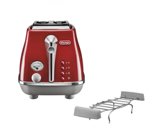 Тостер DeLonghi CTOC2103.R Red Delonghi