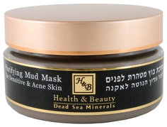 Маска Health & Beauty Purifying Mud Mask for Sensitive & Acne Skin 220 г