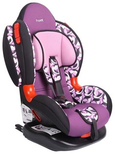 Автокресло Siger Art Кокон Isofix цв.фиолетовый гр.1/2