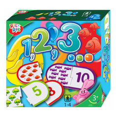 Обучающая игра Изучаем фигуры Rik & Rok 3+