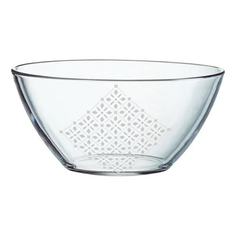 Салатник стеклянный 15,8 см No Brand