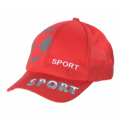 Бейсболка детская Rossini 75103 цв. красный р. 52