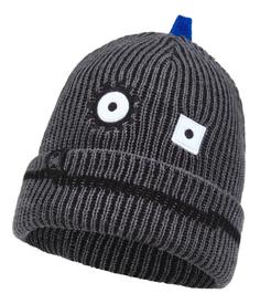 Шапка детская Buff Knitted Hat Funn Robot цв.серый р.onesize