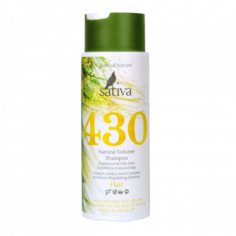 Шампунь натуральный для объема волос Sativa №430, 250 мл