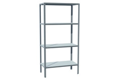 Стеллаж металлический МС-183, 4 полки, 180х75х30 см, Profsafe