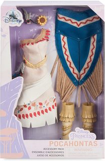 Одежда и аксессуары для куклы Disney Покахонтас 88184