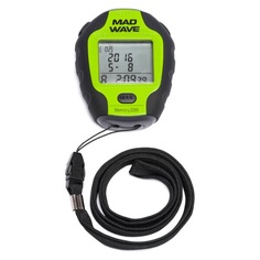 Секундомер MadWave Stopwatch 200 Memory зеленый/черный