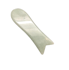 Массажер Гуаша El Corazon Рыбка, жадеит