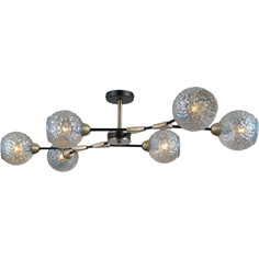 Люстра потолочная Illumico IL0253-6CSQ-79 BK AB