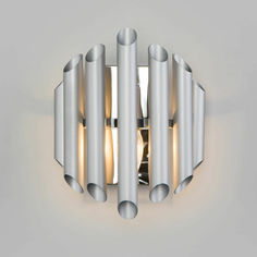 Настенный светильник/бра Bogates 362/1 Castellie серебро лофт, со сменной лампой E14