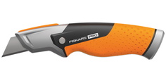 Нож строительный с фиксированным сменным лезвием Fiskars CarbonMax 1027222