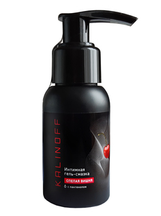 Интимная гель-смазка KALINOFF Спелая вишня с пантенолом 50 мл