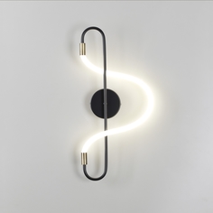 Бра светодиодное черное Odeon Light Keys 4303/12WL