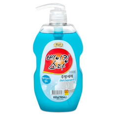 Средство для мытья посуды RIO Baking Soda 800гр.