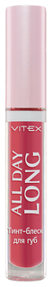 Тинт-блеск для губ Vitex All day №34 pink nude, 3 г