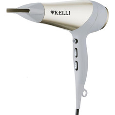 Фен Kelli KL-1125 White/Silver