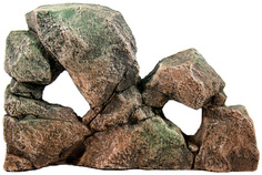 Грот для аквариума Deksi Гранит № 1121, 40 см × 8 см × 25 см