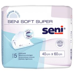 Пеленки одноразовые Seni Soft одноразовые 40 х 60 см 5 шт