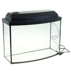 Аквариум Пижон телевизор с крышкой, 30 литров, 46 х 20 х 33/38 см, чёрный