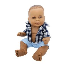 Кукла Munecas Manolo Dolls виниловая Obama 45см 8275