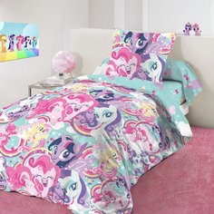 Постельное белье Mona Liza 521516/03 Постельное белье 1,5сп н(1)50*70 MLP Pony Team New