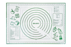 Силиконовый коврик и нож, Bradex (66 х 46 см, зеленый, TK 0553)